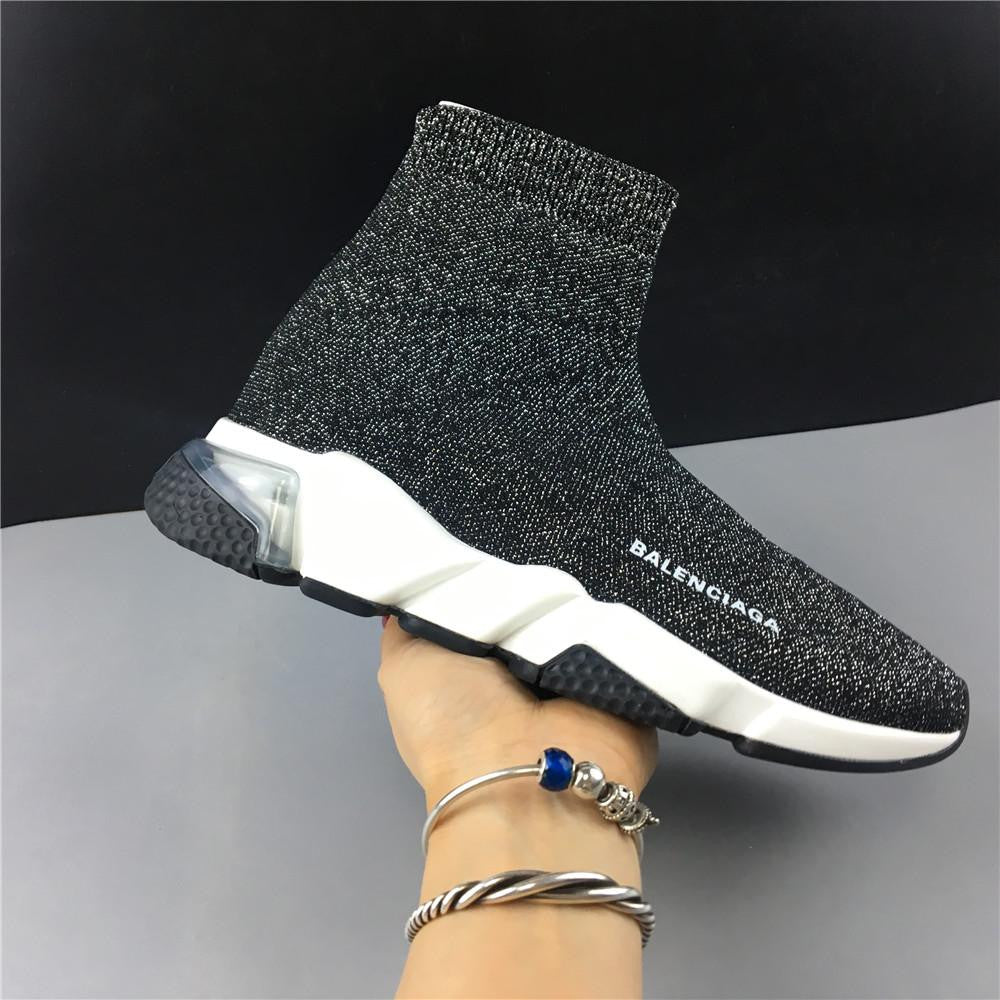 BALENCIAGA GRAY AND BLACK AIR CUSHION ORIGINAL VERSION NUMBER