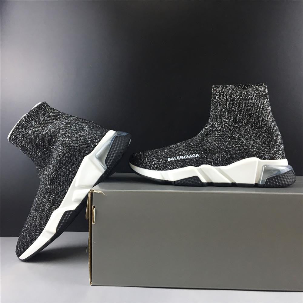 BALENCIAGA GRAY AND BLACK AIR CUSHION ORIGINAL VERSION NUMBER